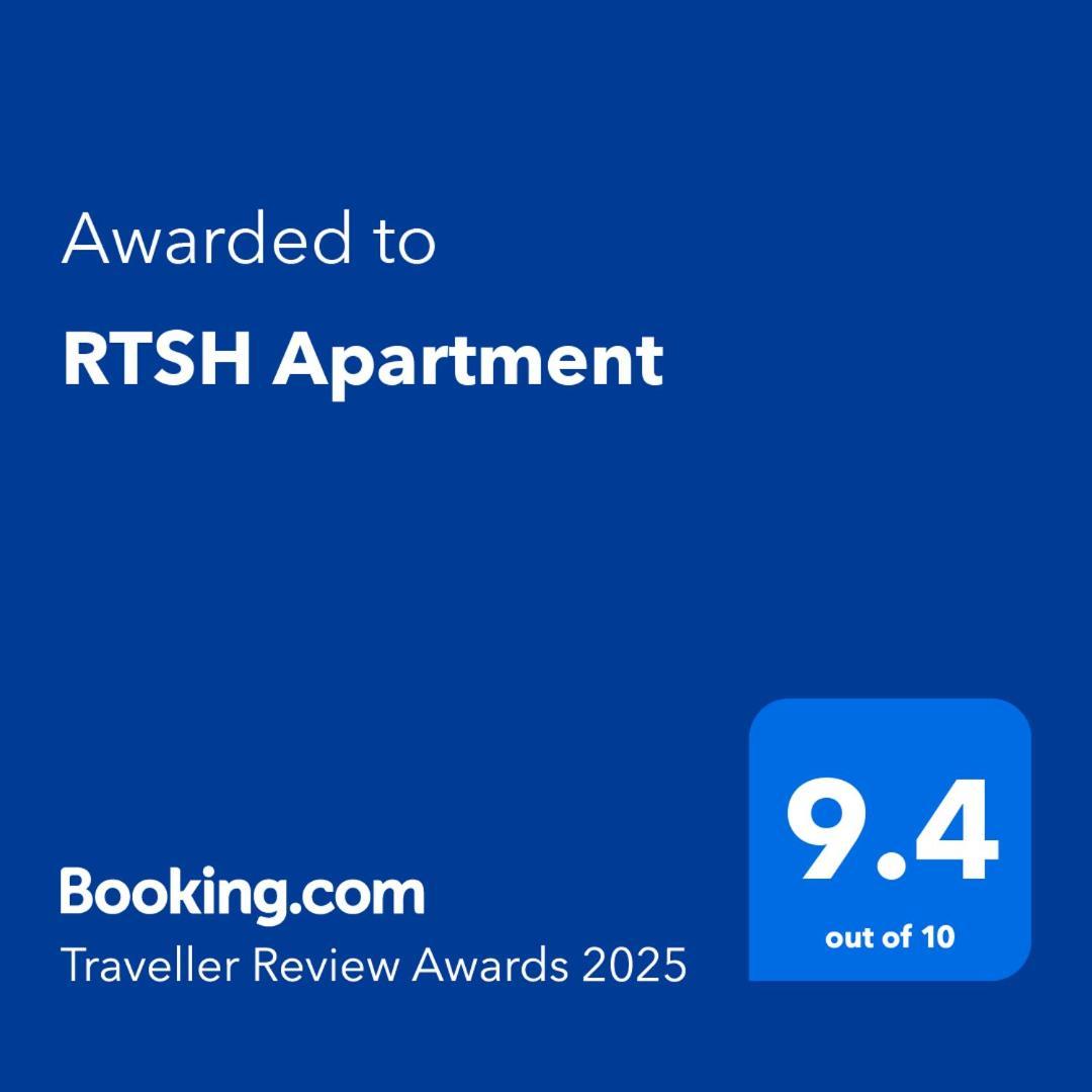 Rtsh Apartment Tirana Bagian luar foto