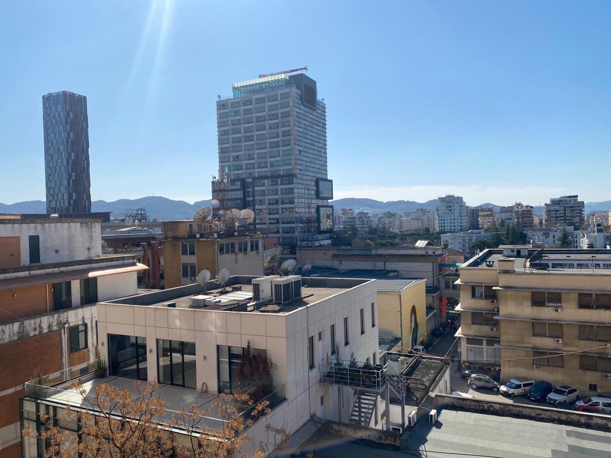 Rtsh Apartment Tirana Bagian luar foto